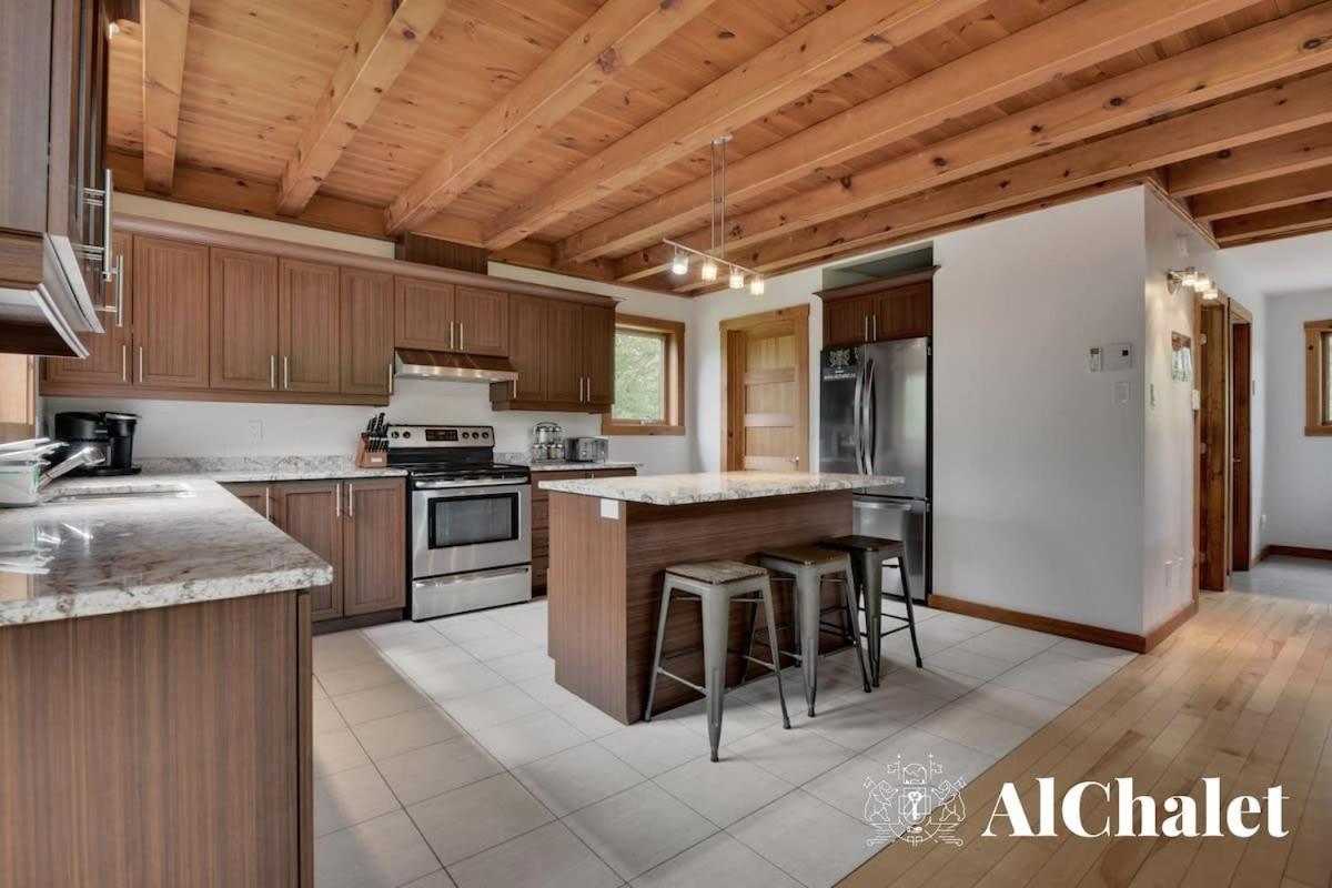 Chalet A-Evasion- Holidays & Spa Petite-Riviere-Saint-Francois Exterior photo